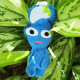 Blue Pikmin Keychain