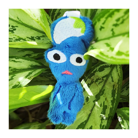 Blue Pikmin Keychain