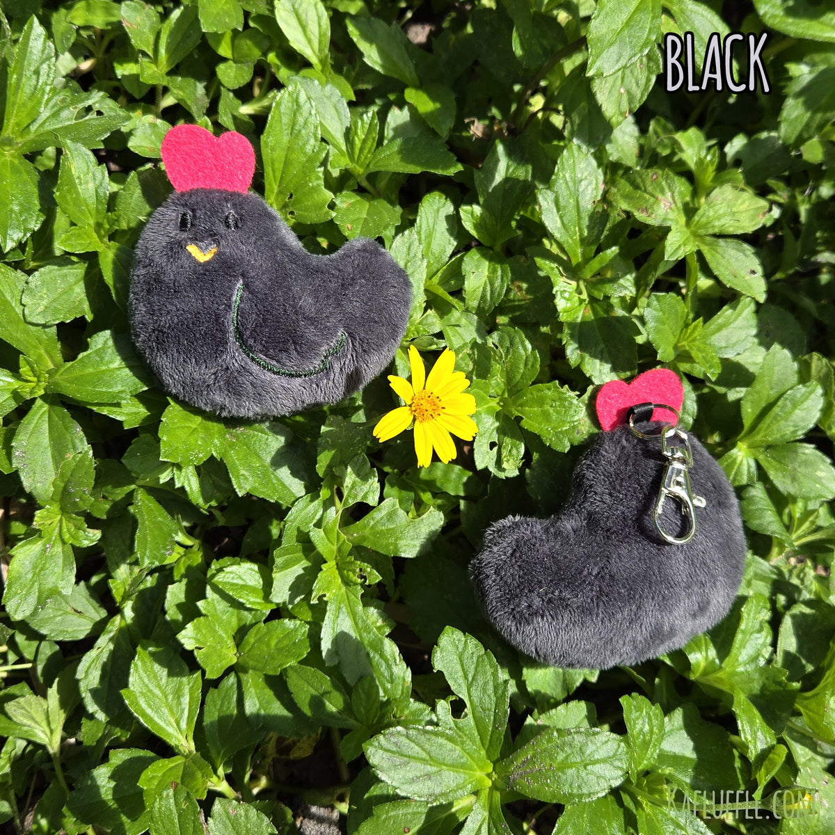 Chicken Plush Keychain