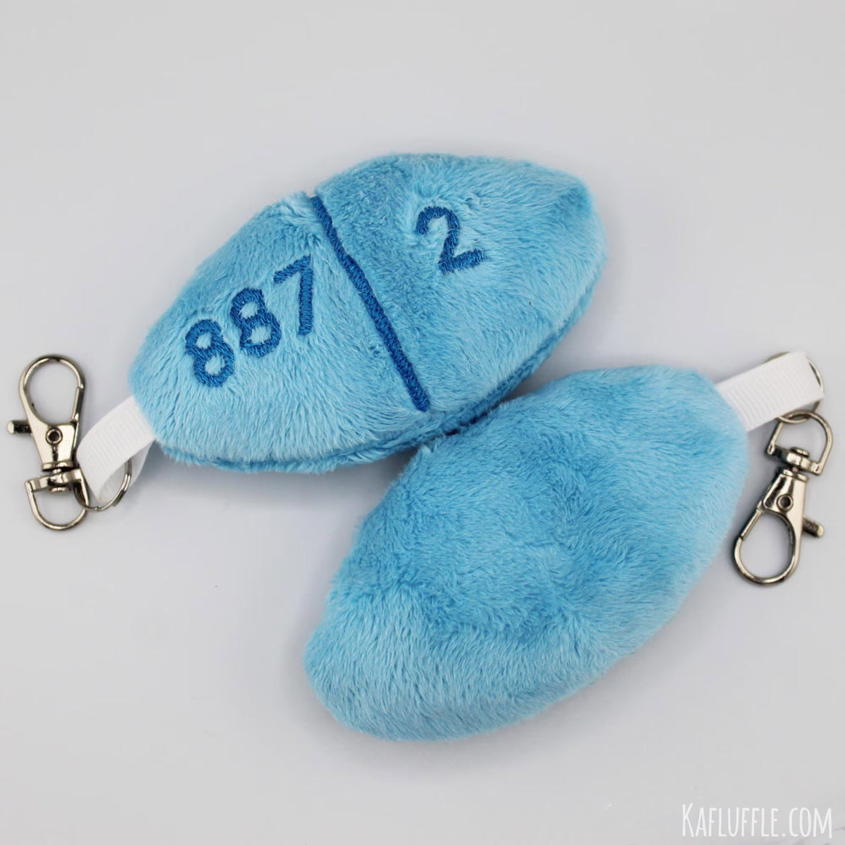 Estrogen Pill Plush Keychain