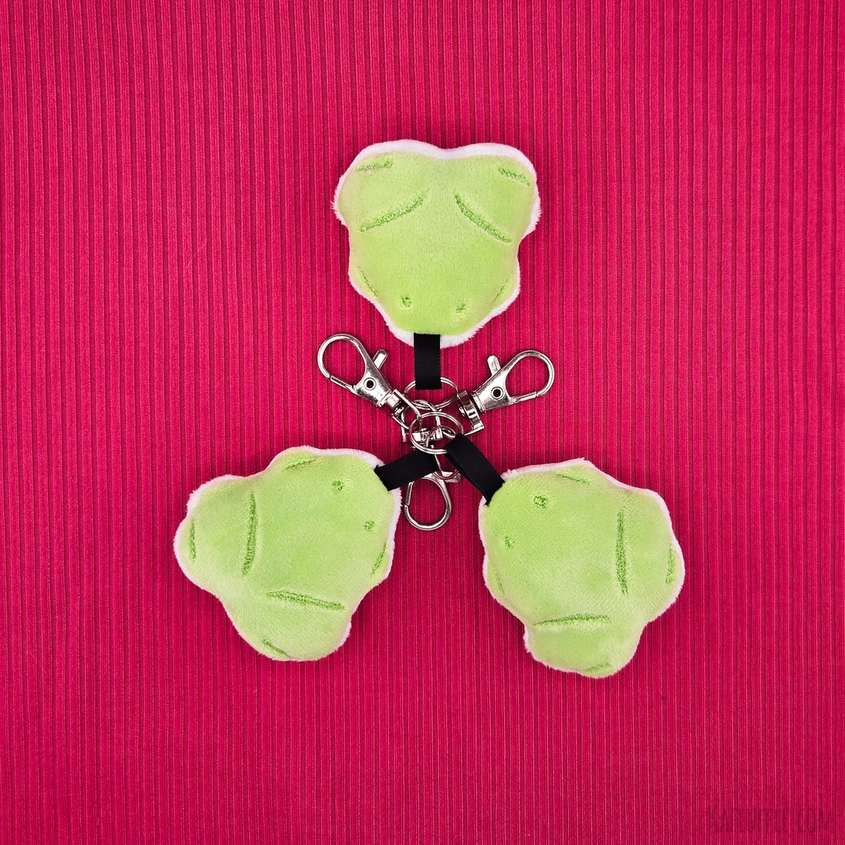 Gummy Frog Plush Keychain