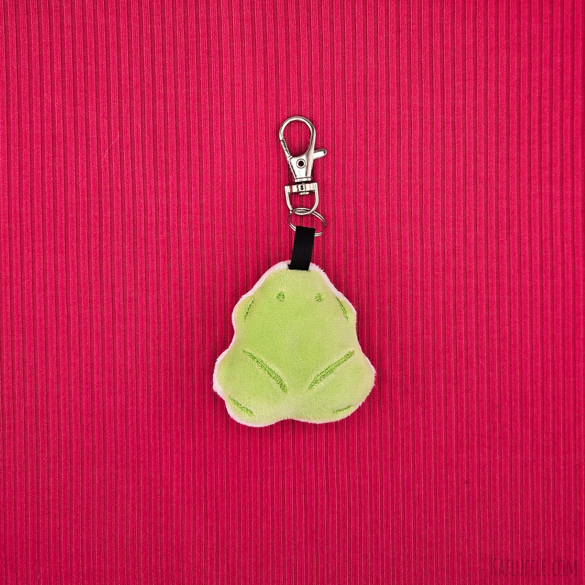 Gummy Frog Plush Keychain