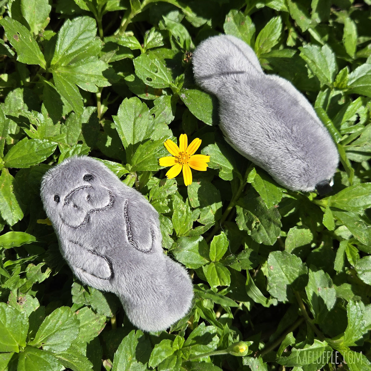 Manatee Plush Keychain