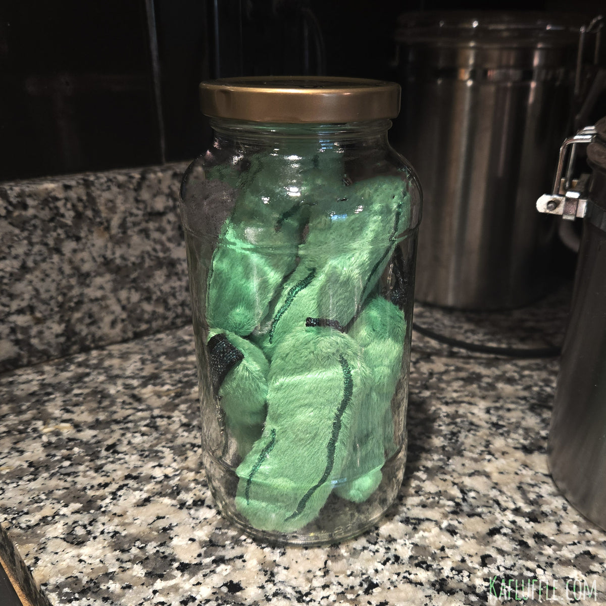 Pickle Plush Keychain