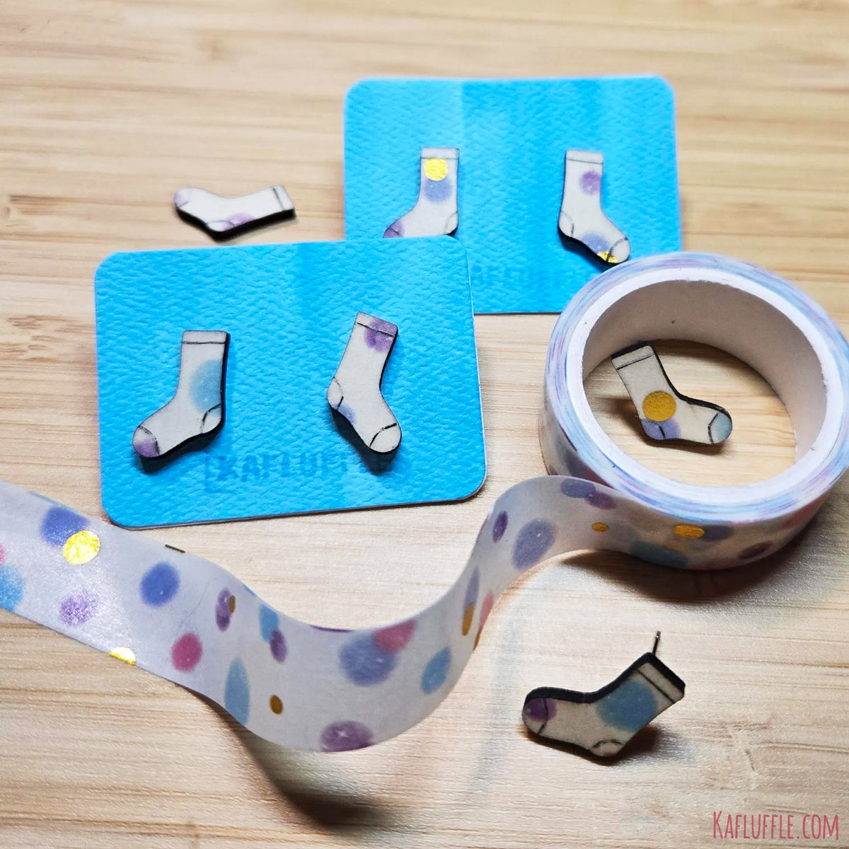 Mystery Pair of Funky Sock Earrings