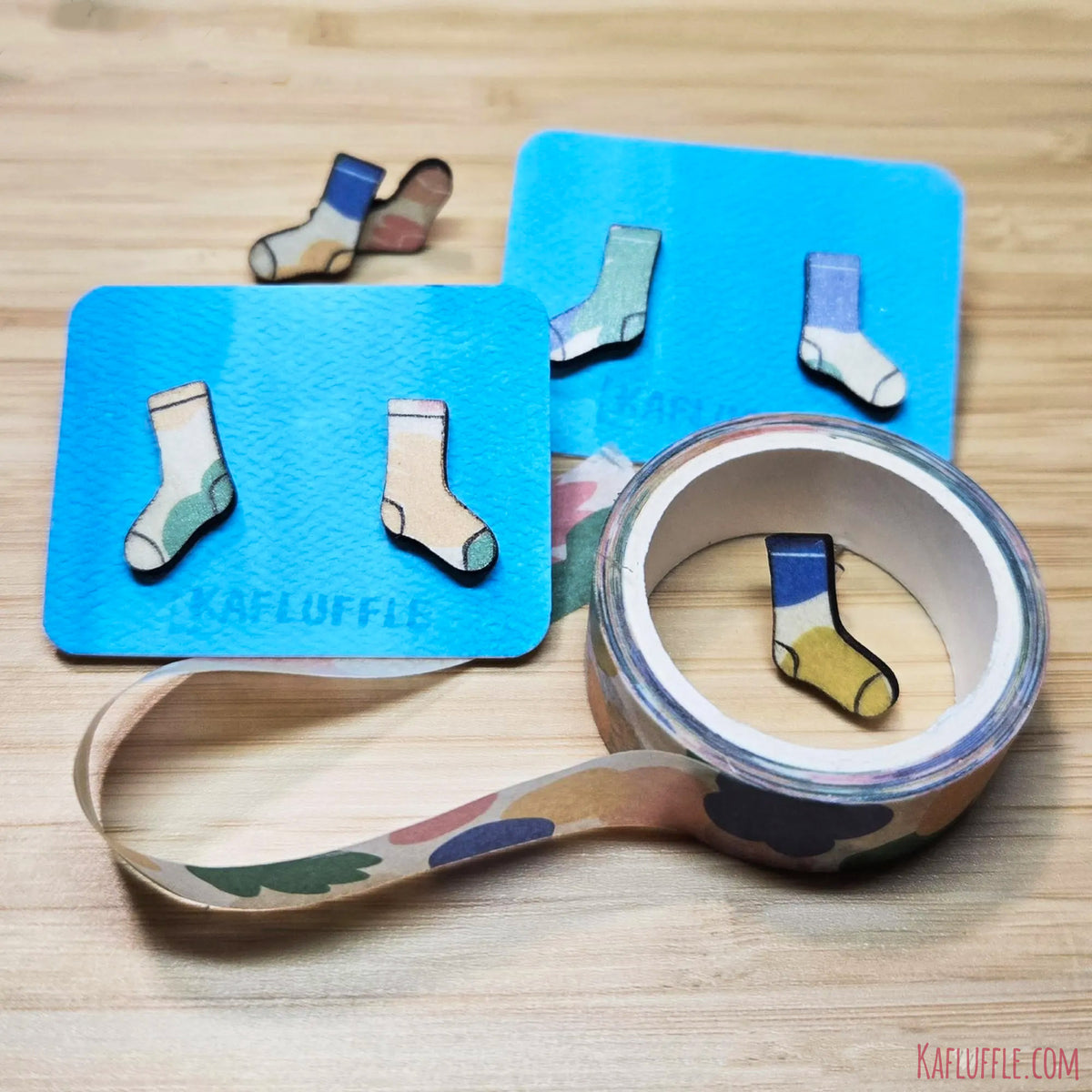 Mystery Pair of Funky Sock Earrings