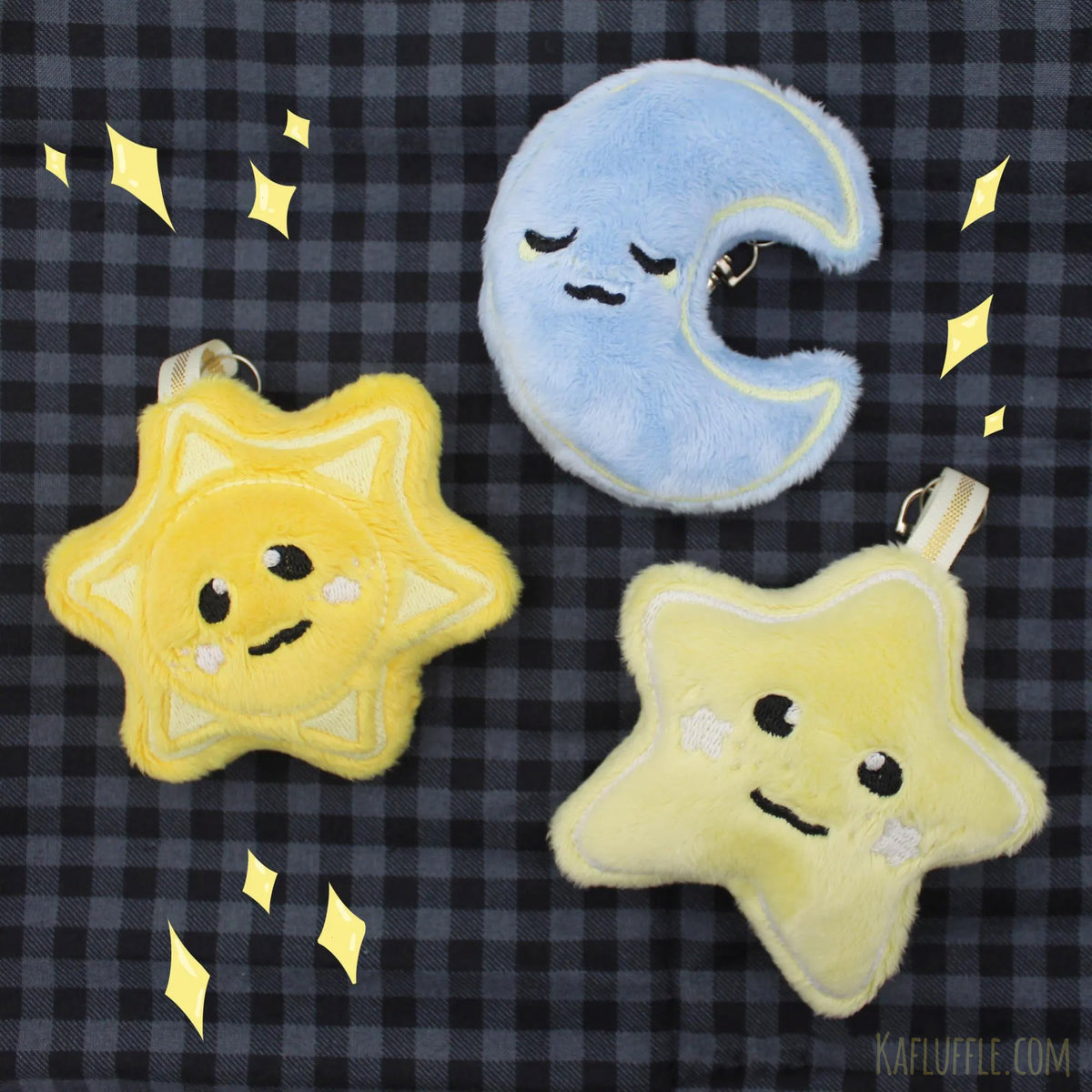 Celestial Plush Keychain